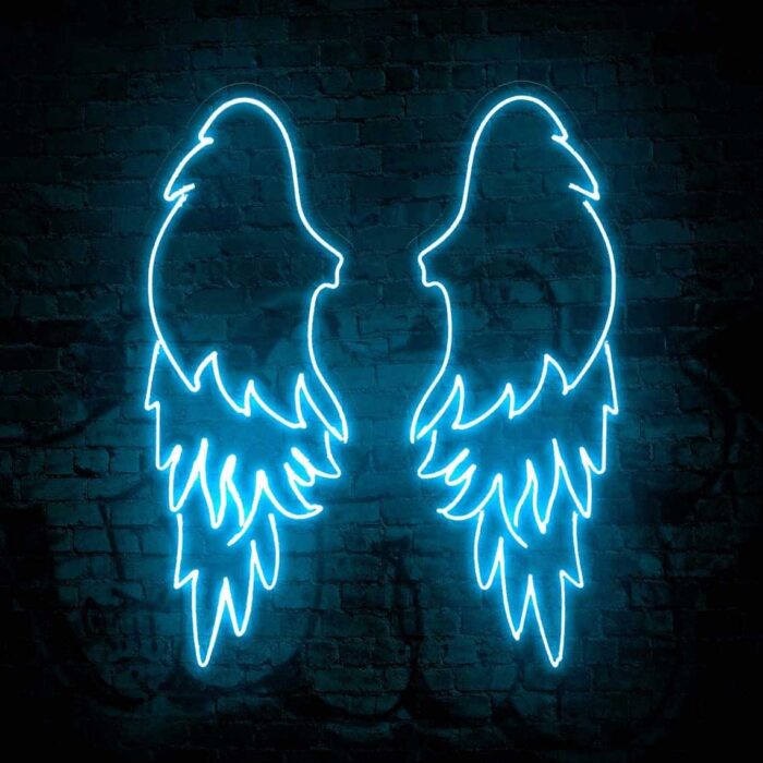 Angel Wings Pair Neon Sign Neon Lights - Image 2