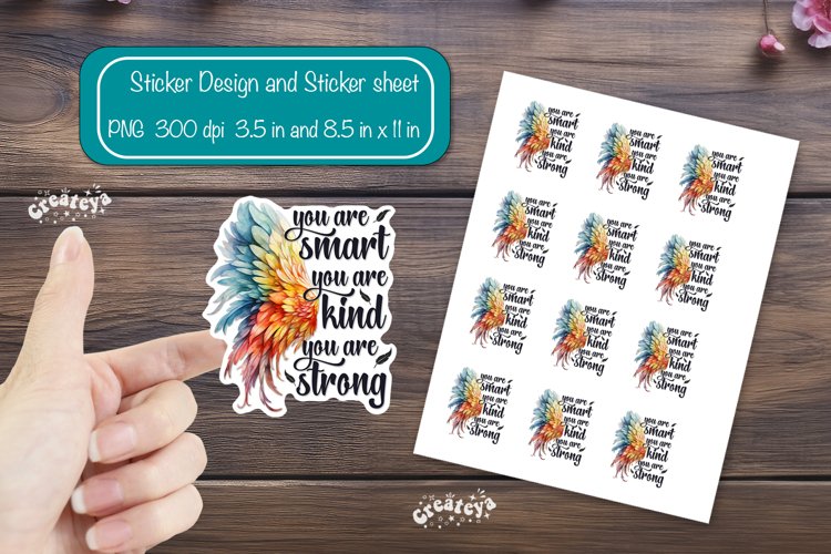 Print and Cut Stickers