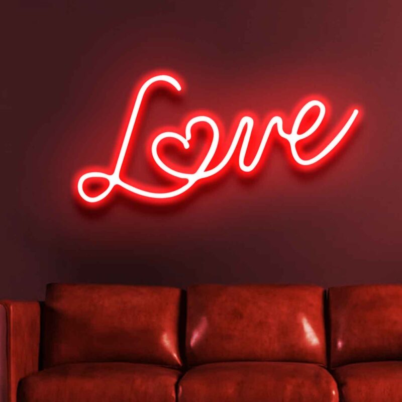Love Neon Sign Spread Love with Neon Lights