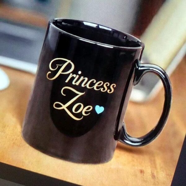 Black Mug Printing