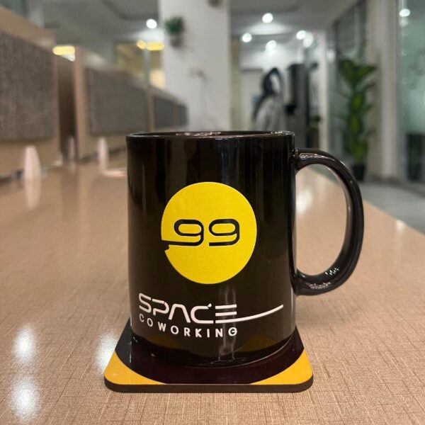 Black Mug Printing
