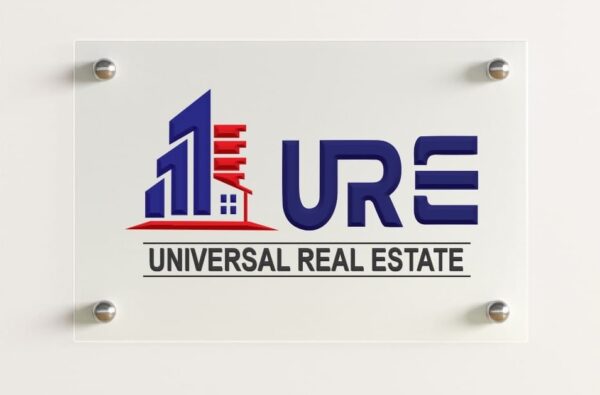 Glass Name Plate