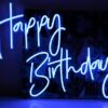Happy Birthday Neon Sign