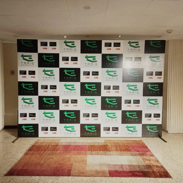 Backdrop Media Wall Printing