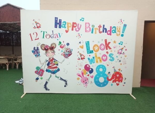 Backdrop Media Wall Printing