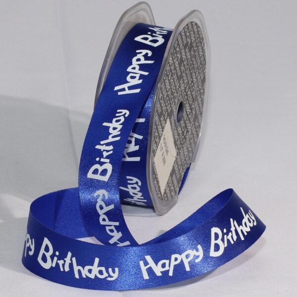 Navy Blue Ribbon Printing