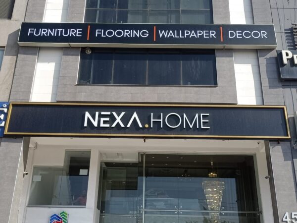 Acrylic Sign Board 3D Sign Board